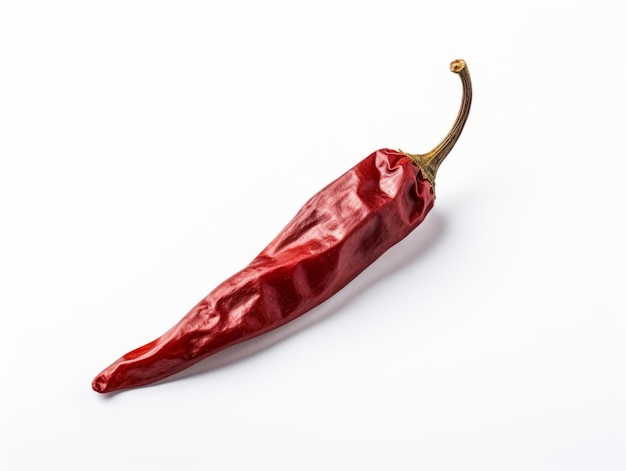 a red pepper with a red label that says quot hot quot
