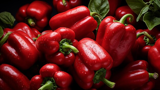 Red peppers