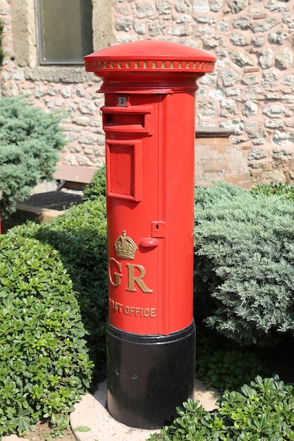 Red Pillar Box