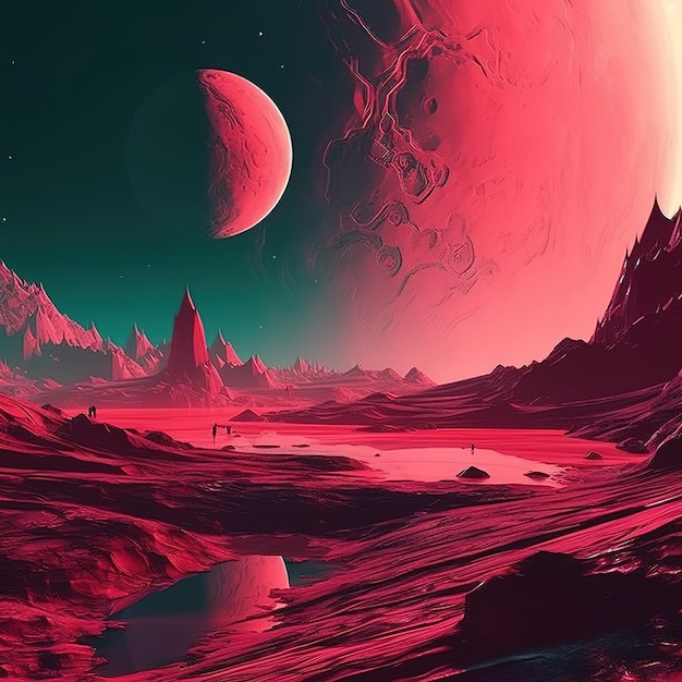 Red planet wallpapers that are out of this world