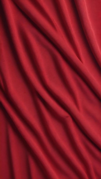 Red polyester fabric texture background