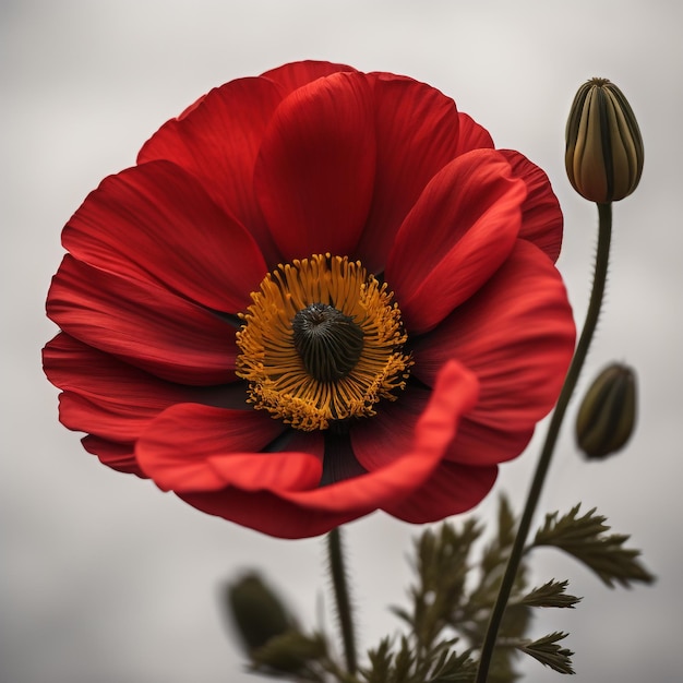 red poppy flower flowers