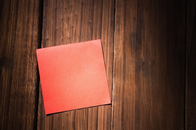 Red post it