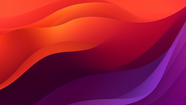 Red and purple background with a wavy pattern