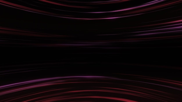 Красные и фиолетовые линии на черном фоне