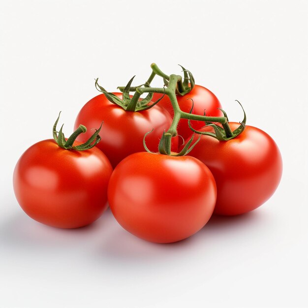 red ripe tomato ai generated