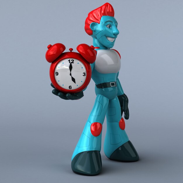 Red Robot - 3D karakter