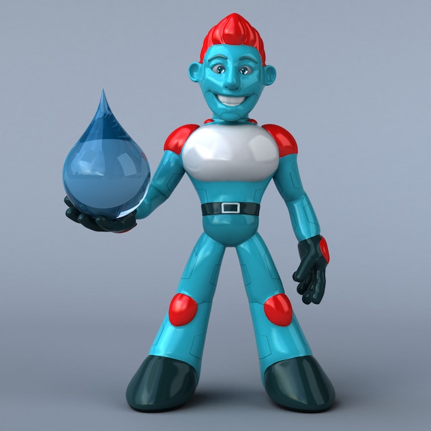 Red Robot animation