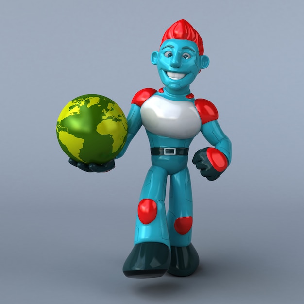 Red Robot animation