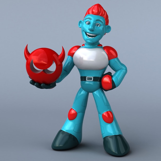 Red Robot illustration