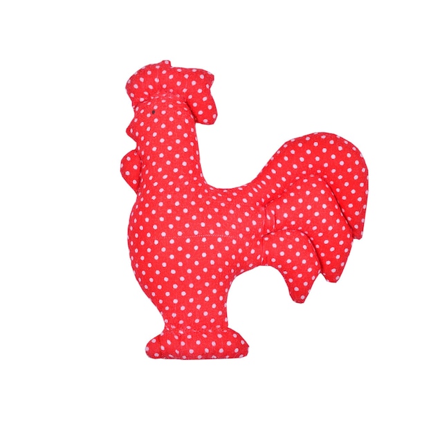 Red rooster toy