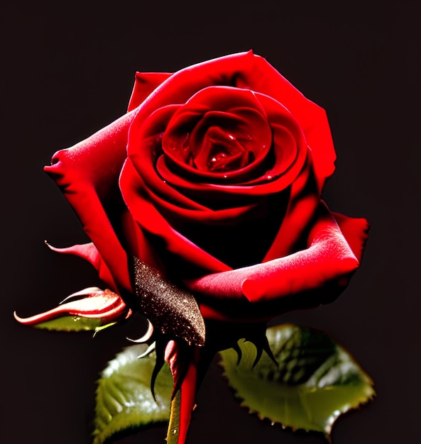 Red rose flower wallpaper