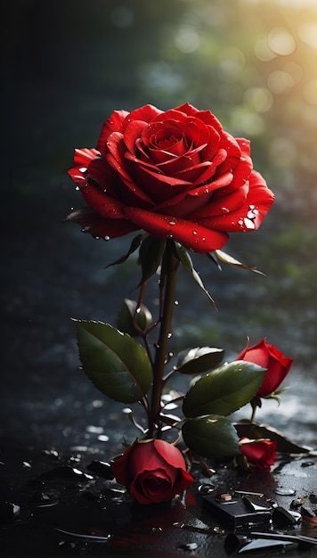 Red Rose Flower