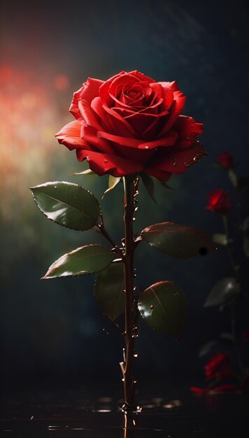 Red Rose Flower