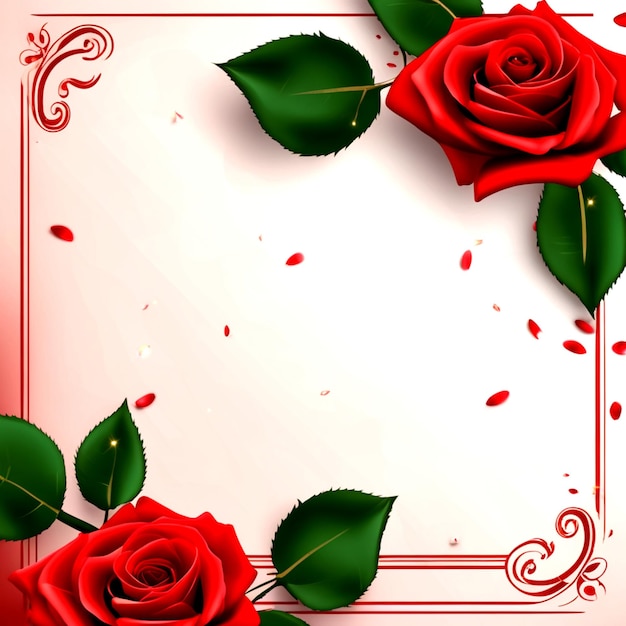 red rose multipurpose background for celebrations