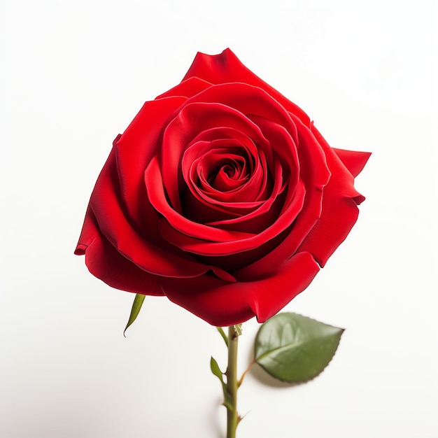 red rose real photo photorealistic stock photography