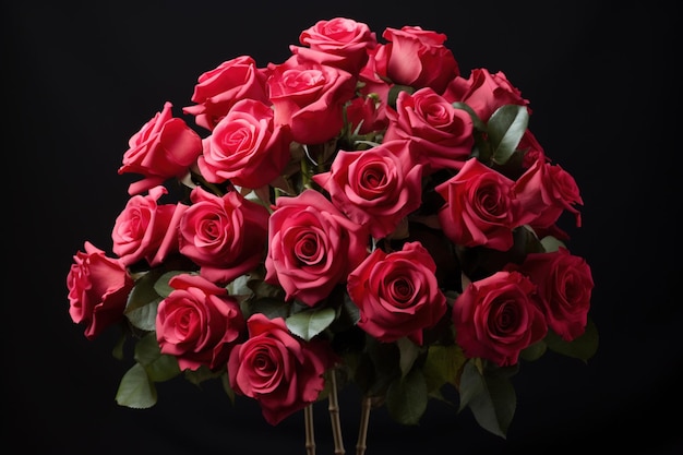 Red Roses Background