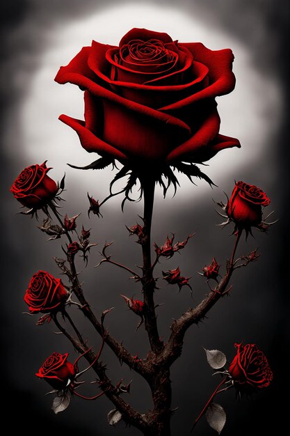 Red roses