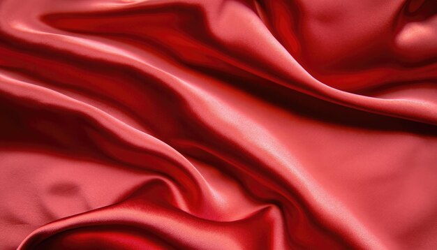 Red satin background