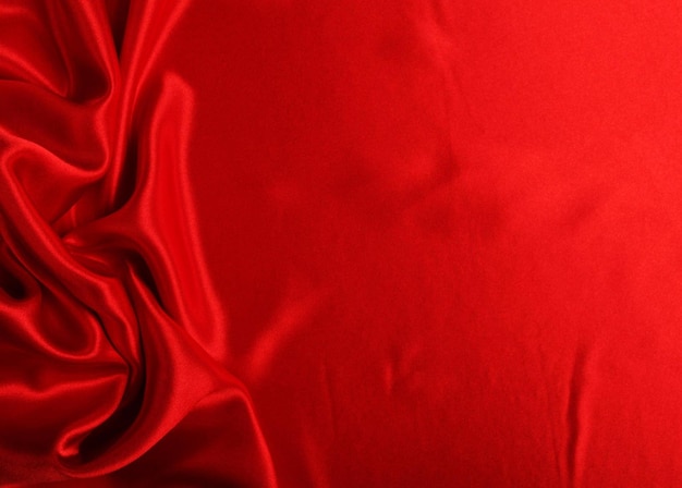 Red satin background