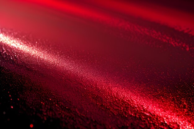 Red shiny metal abstract background