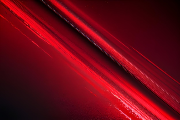 Red shiny metal abstract background