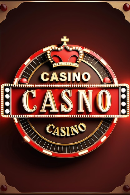 a red sign that says casino on it