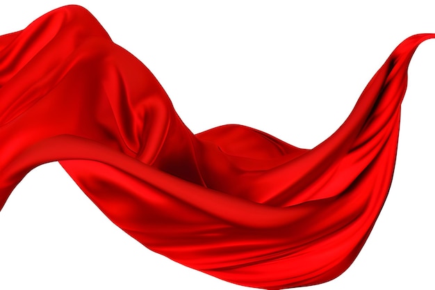 Red Silk Background