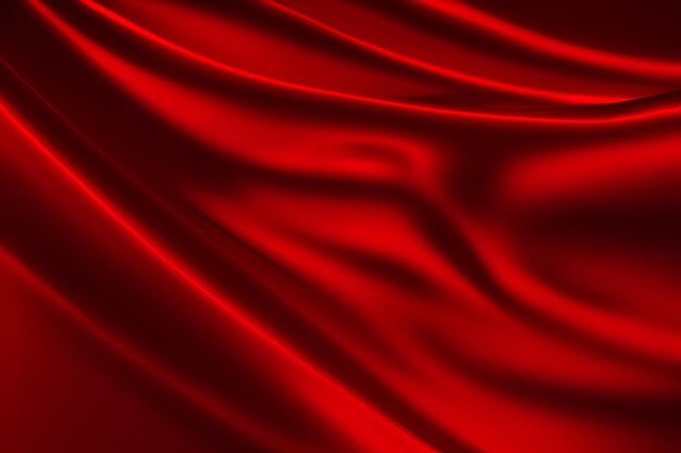 Red Silk Background