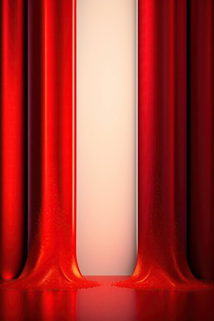 Red silk background