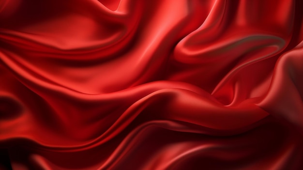 Red silk satin background