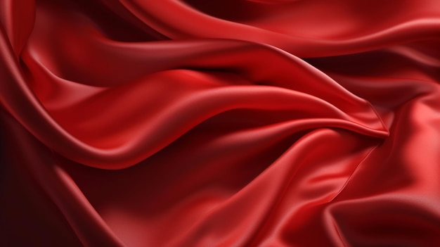 Red silk satin background