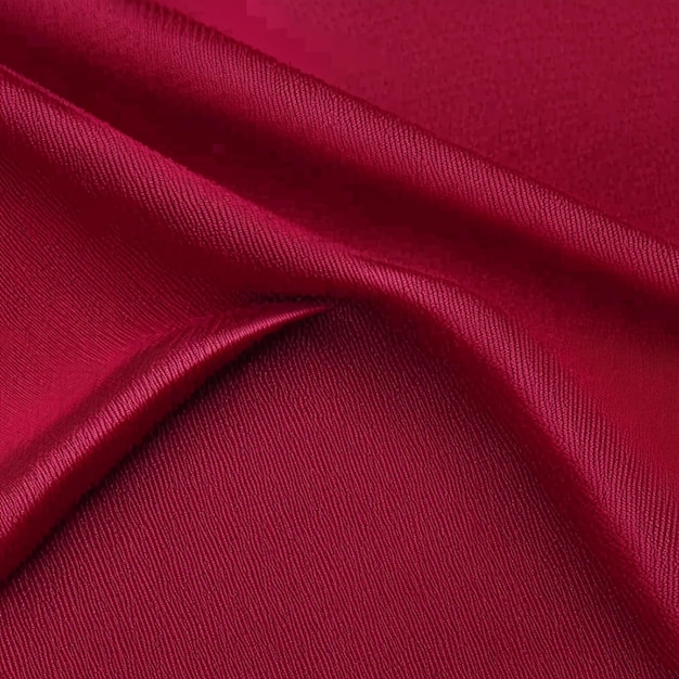 Red silk or satin luxury fabric texture abstract background