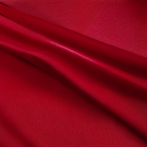 Red silk or satin luxury fabric texture abstract background