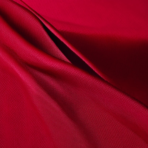 Photo red silk or satin luxury fabric texture abstract background