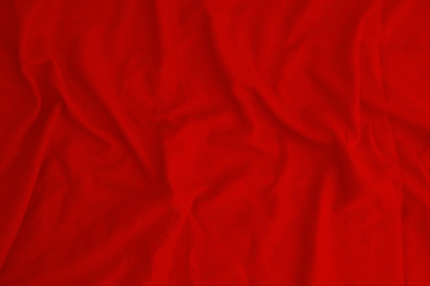 背景の赤い絹の質感