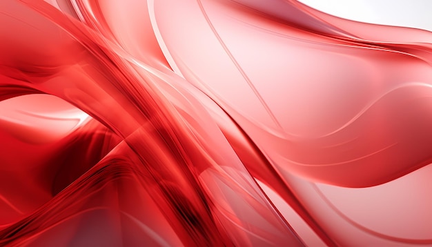 Red silk wave background