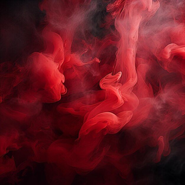 Photo red smokey background texture in ar85