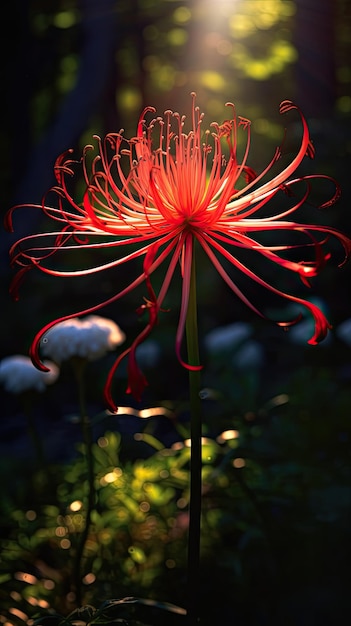 red spider lily ai generative