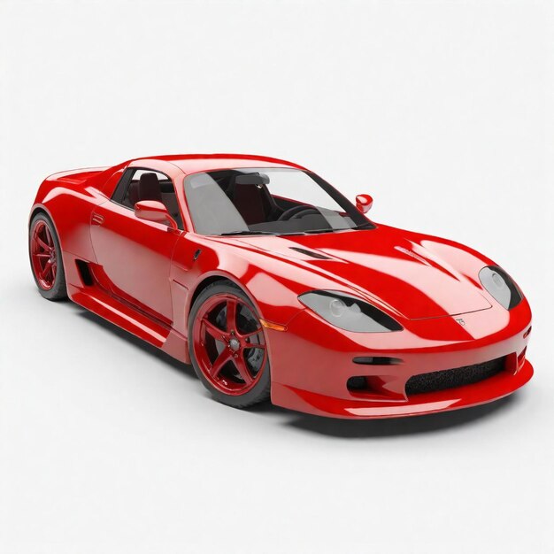 Red sports car