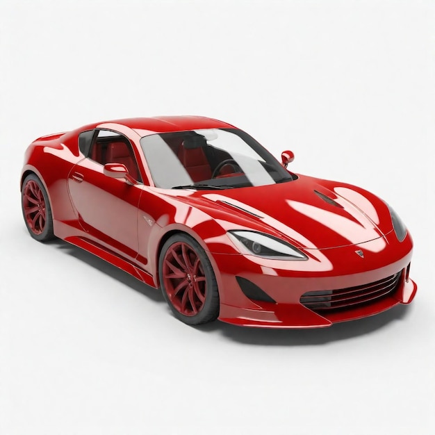 Red sports car