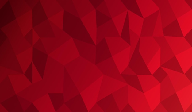 Red square geometry abstract background