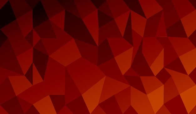 Red square geometry abstract background