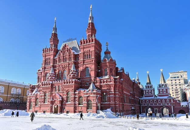 Red Square in winter