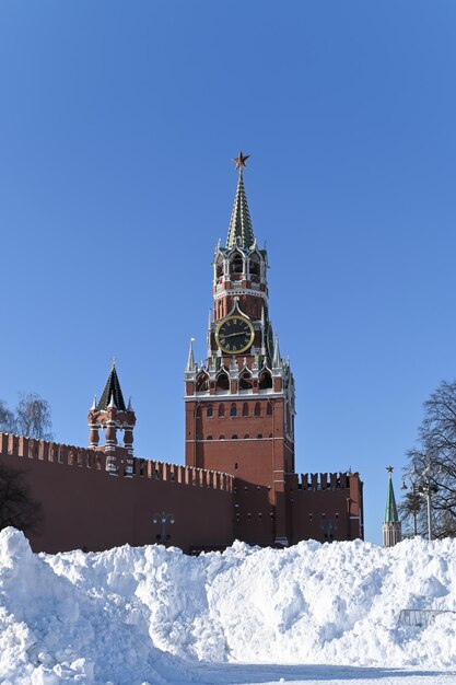 Red Square in winter