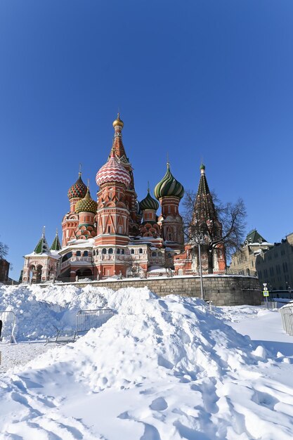 Red Square in winter