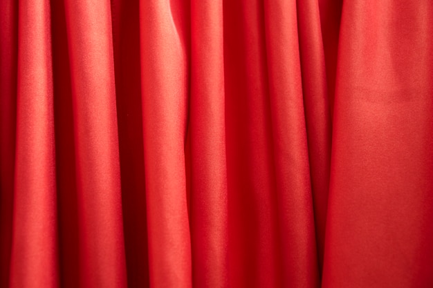 Red Stage Curtain