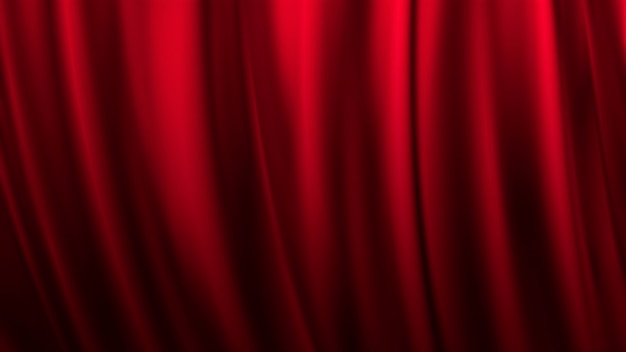 Photo red stage theatre curtain background