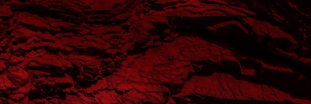 Red stone grunge texture background banner