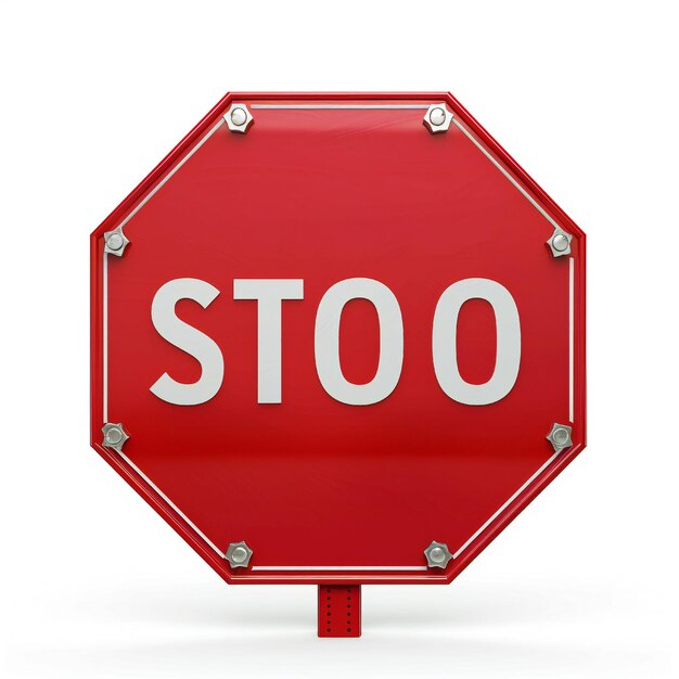 a red stop sign that has the word stop on it